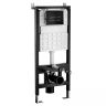 Система инсталляции WAVE В-500/001М+В2/W-500/001М+V2, прямоуг кнопка В2/V2 черная,МЕХ,500мм
