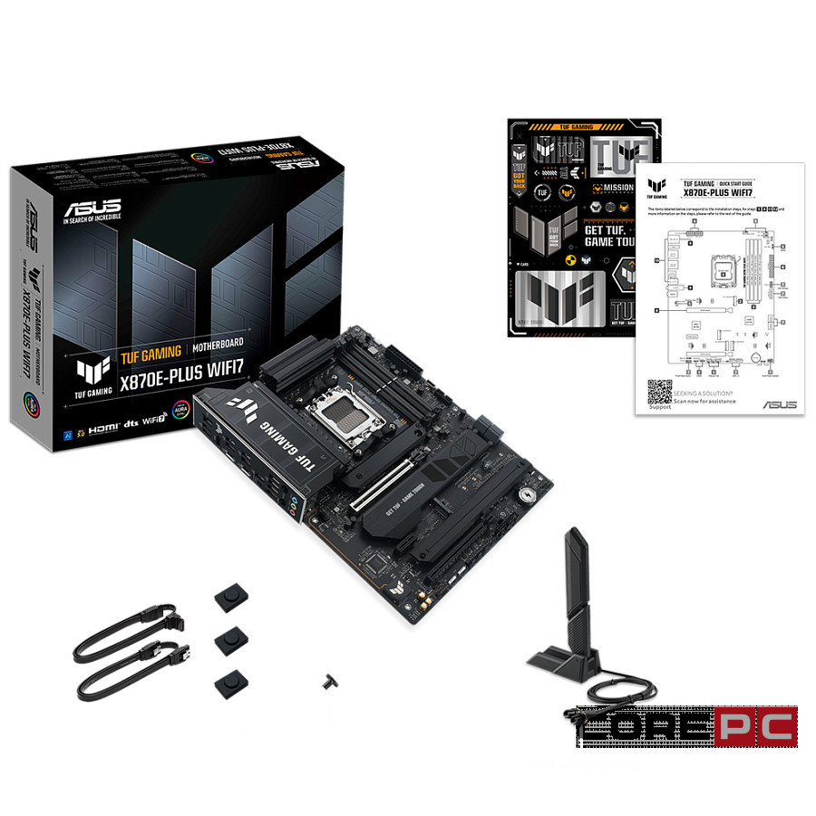 Материнская плата ASUS TUF GAMING X870E-PLUS WIFI7 (90MB1M70-M0EAY0)