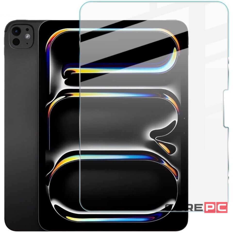 Защитное стекло Tempered Glass 9H для Apple iPad Pro 13 (2024) антибликовое (прозрачное)