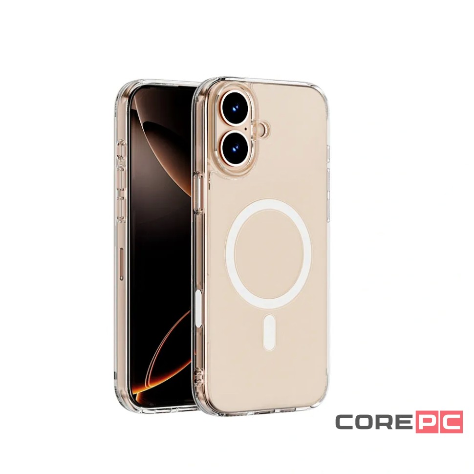 Чехол-накладка Wiwu Dynamic Pro Magsafe для iPhone 16 пластиковый (прозрачный)
