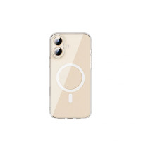 Чехол-накладка Wiwu Dynamic Pro Magsafe для iPhone 16 пластиковый (прозрачный)