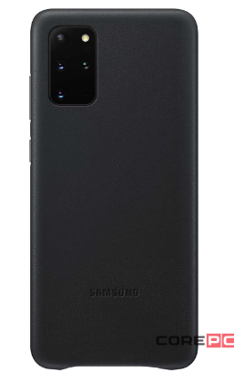 Чехол-накладка Samsung Smart Leather Cover для Galaxy S20+ натуральная кожа (черный) (EF-VG985LBEGWW)