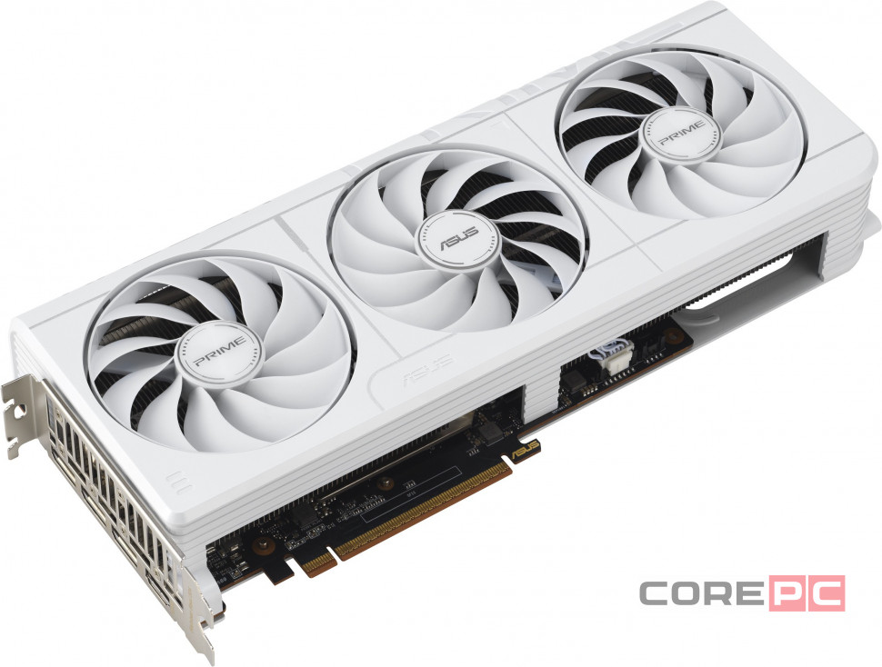 Видеокарта ASUS (PRIME-RX9070XT-O16G-WHITE) Radeon RX 9070 XT 16GB PRIME OC WHITE (90YV0L75-M0NA00)