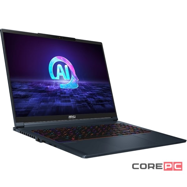 Ноутбук MSI Stealth 16 AI Studio A1VIG-026US (Ultra 9 185H/64GB/2048GB SSD/16.0"/3840x2400/120Hz/NVIDIA RTX 4090/Windows 11 Pro) Черный