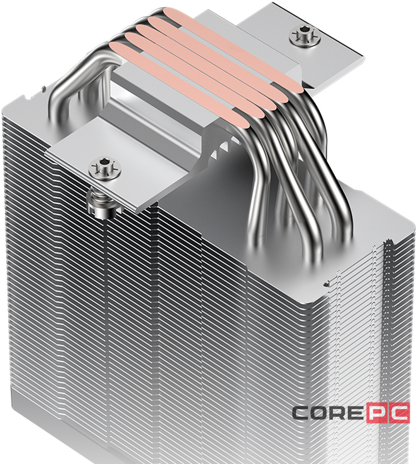 Кулер для процессора Coolleo Etian Digital Black (CL-P50i-DIG)