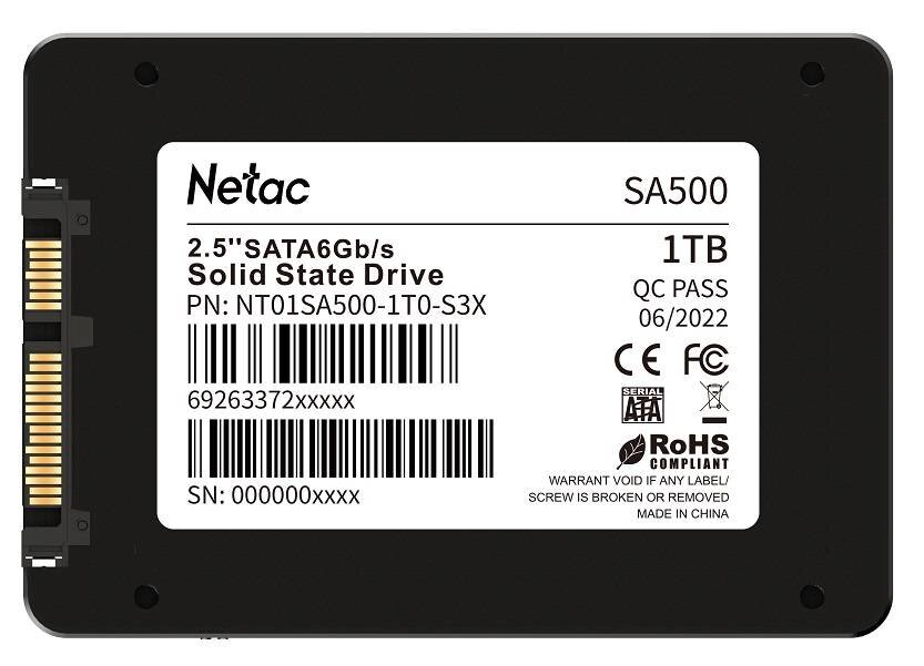 Твердотельный накопитель NETAC 1000 Gb SA500 NT01SA500-1T0-S3X