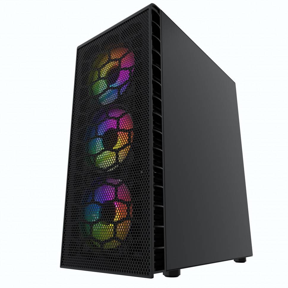 Компьютерный корпус Powercase MISTRAL Z4C MESH LED CMIZ4C-L4