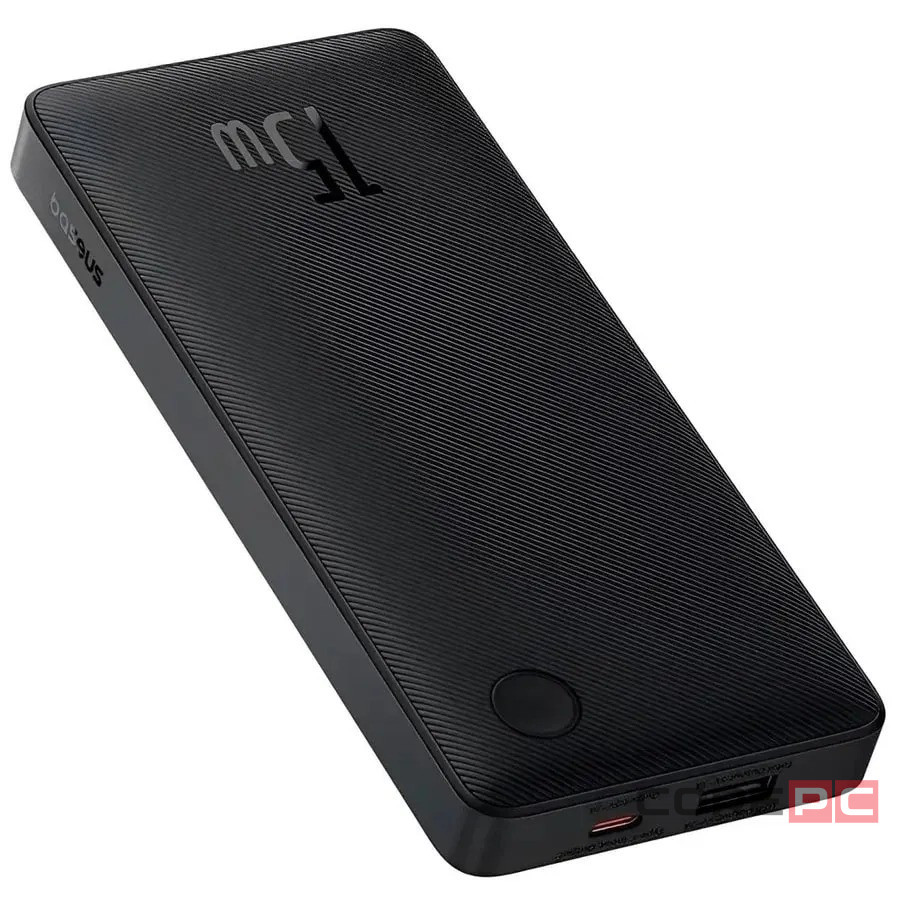 Powerbank Baseus Airpow Lite 10000mAh 1USB/1C 15W (P10067500213-00) чёрный