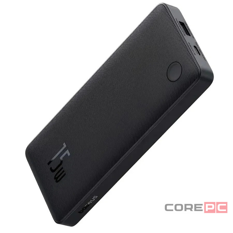 Powerbank Baseus Airpow Lite 10000mAh 1USB/1C 15W (P10067500213-00) чёрный