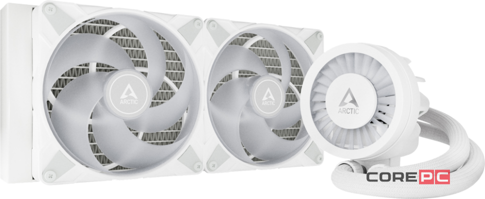 Система жидкостного охлаждения для процессора Arctic Cooling Liquid Freezer III-280 White (ACFRE00151A)