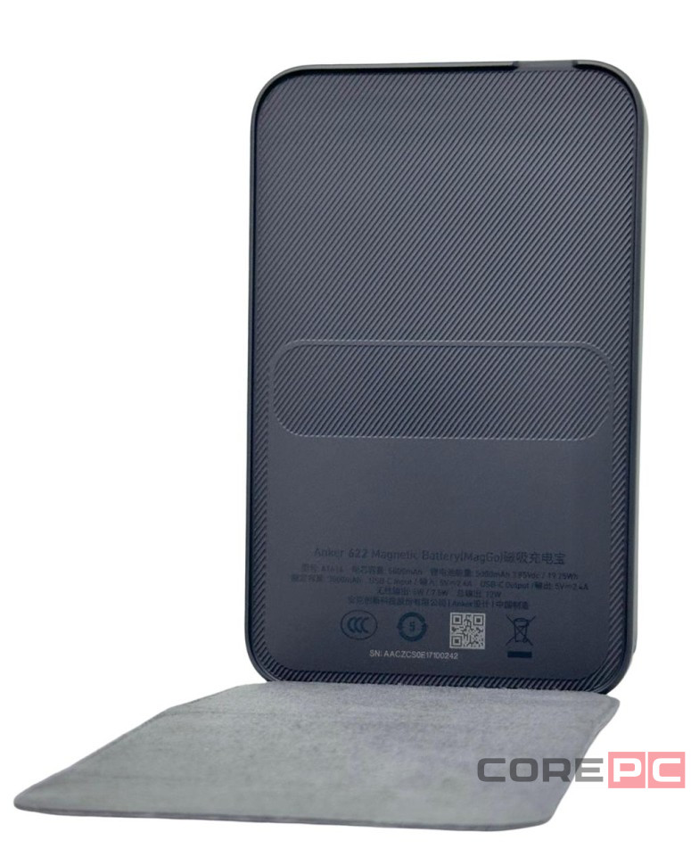 Powerbank магнитный с MagSafe Anker 622 5000mAh 1USB-C 7.5W чёрный