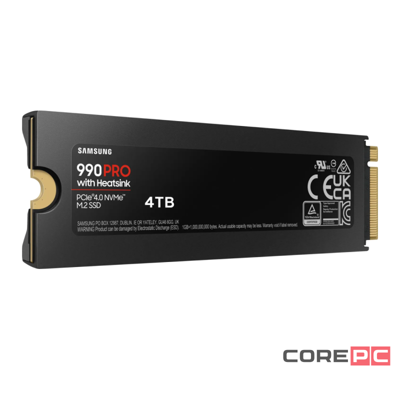 Твердотельный накопитель Samsung 4000 Gb 990 PRO (MZ-V9P4T0CW)