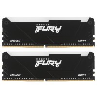 Оперативная память 32 Gb 3600 MHz Kingston FURY Beast RGB XMP Black (KF436C18BB2AK2/32)