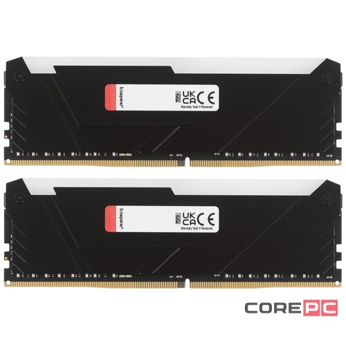 Оперативная память 32 Gb 3600 MHz Kingston FURY Beast RGB XMP Black (KF436C18BB2AK2/32)