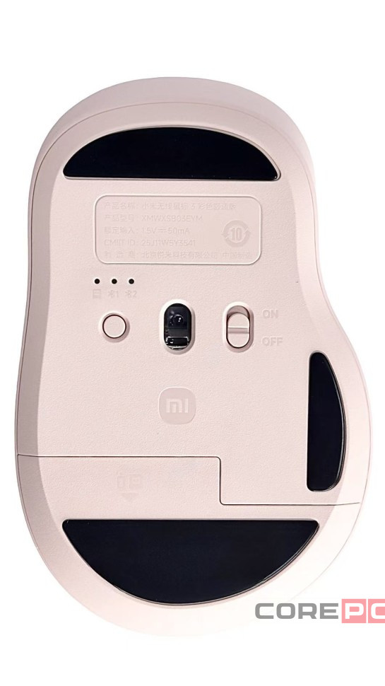 Мышь беспроводная Xiaomi Mi Wireless Mouse 3 Color Comfort Edition XMWXSB03EYM розовый