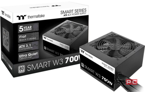 Блок питания Thermaltake 700W SMART W3 700 (PS-SPW-0700NNFAWE-1)