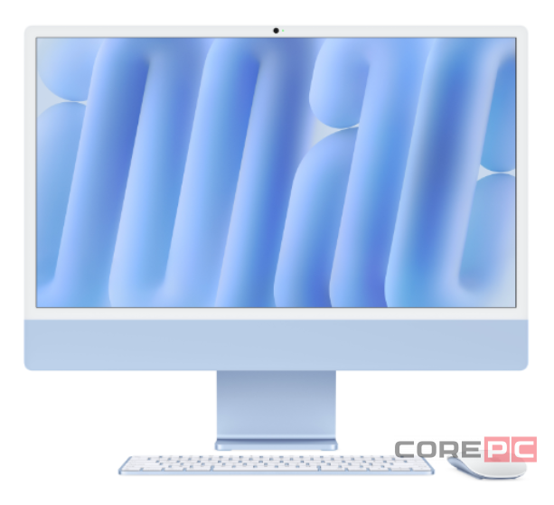Apple iMac 24" with Retina 4.5K (M4 10C CPU, 10C GPU/24GB/512GB) (Blue) (MD2T4)