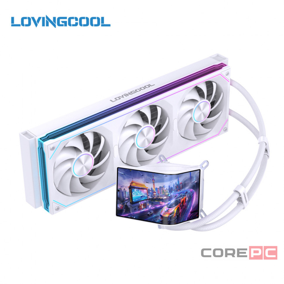 Система жидкостного охлаждения для процессора Lovingcool SC70-White no fans