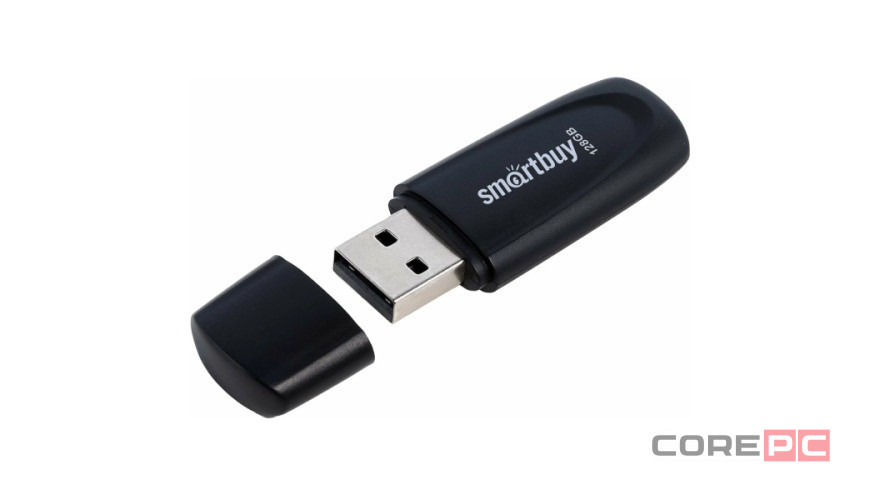 USB флеш накопитель SmartBuy 128GB Scout (SB128GB3SCK) черный