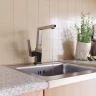 Смеситель для кухни MIXLINE МЛ20-032/ML20-032, рычажное управление, цвет хром