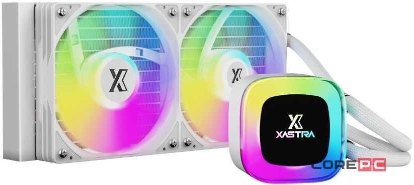 Система жидкостного охлаждения для процессора XASTRA LP240 ARGB WH White (LP240-WHAFXX-GL)