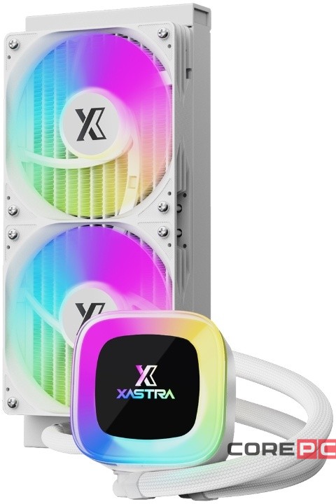 Система жидкостного охлаждения для процессора XASTRA LP240 ARGB WH White (LP240-WHAFXX-GL)