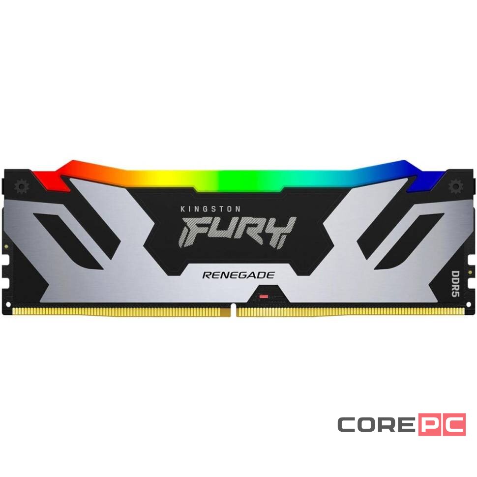 Оперативная память 48 Gb 6000 MHz Kingston FURY Renegade RGB Silver/Black (KF560C32RSA-48)