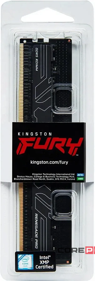 Оперативная память 16 Gb 5600 MHz Kingston FURY Renegade Pro EXPO ECC Black (KF556R28RBE-16)