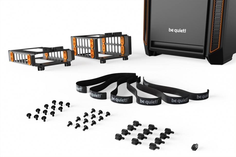 Компьютерный корпус Be Quiet! SILENT BASE 601 WINDOW Orange BGW25