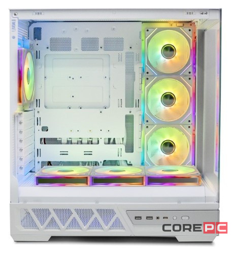 Компьютерный корпус XASTRA Q700 7ARGB-C10-UC White (Q700-7FM12A-C10-UC-WH)