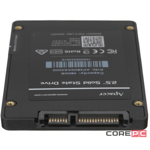 Твердотельный накопитель Apacer 480 Gb AS340 AP480GAS340G-1