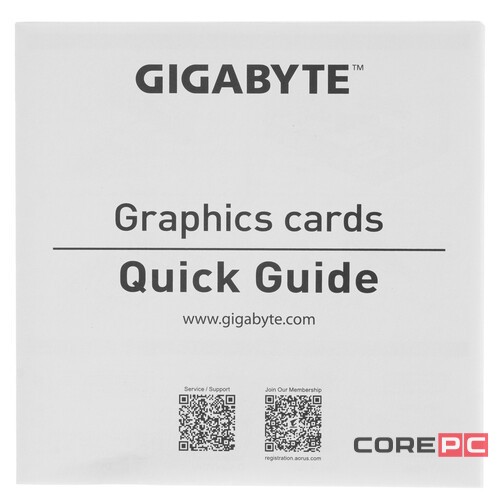 Видеокарта Gigabyte (GV-N4060AERO OC-8GD) GeForce RTX 4060 8GB AERO OC