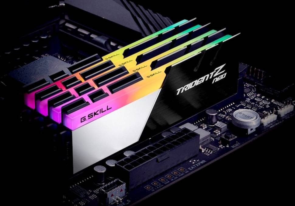 Оперативная память 32 Gb 3600 MHz G.Skill TRIDENT Z NEO (F4-3600C16D-32GTZNC)