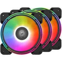 Комплект вентиляторов для корпуса ALSEYE Halo 4.0-B ARGB Black (AS.04.02.0030)