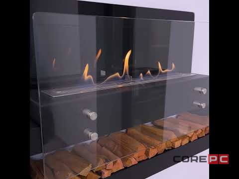 Биокамин Royal Thermo RTBFP-W700TG Taiga-video