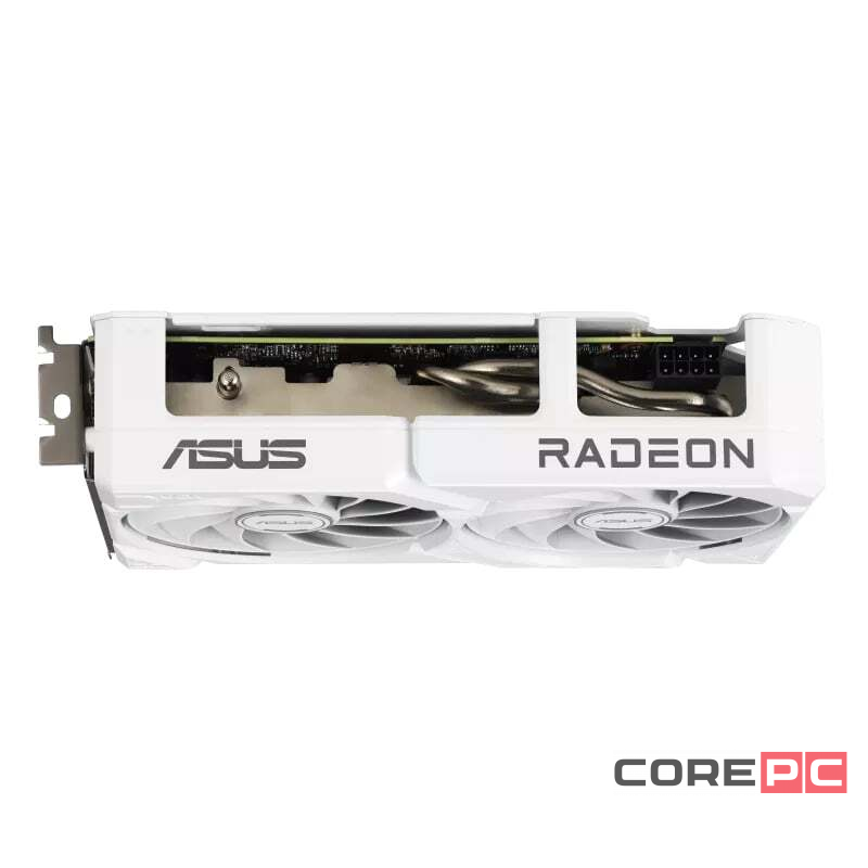 Видеокарта ASUS (DUAL-RX9060XT-16G-WHITE) Radeon RX 9060 XT 16GB DUAL WHITE (90YV0LG3-M0NA00)