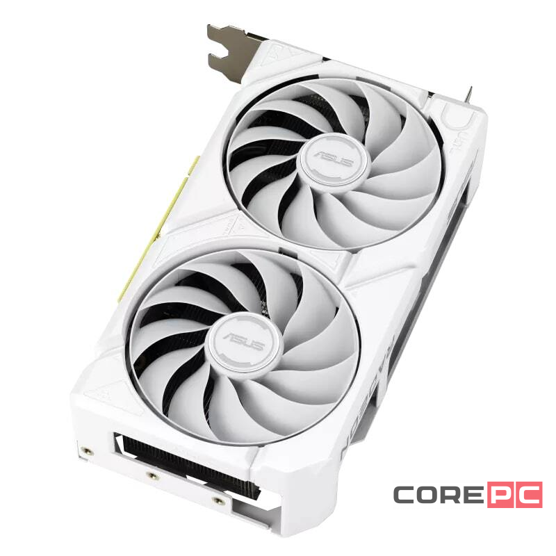 Видеокарта ASUS (DUAL-RX9060XT-16G-WHITE) Radeon RX 9060 XT 16GB DUAL WHITE (90YV0LG3-M0NA00)