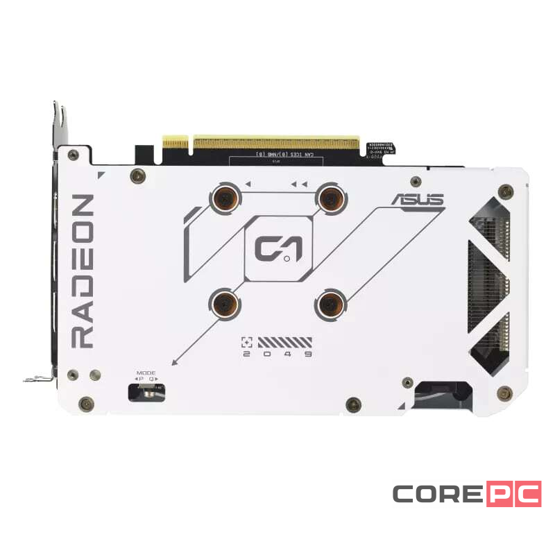 Видеокарта ASUS (DUAL-RX9060XT-16G-WHITE) Radeon RX 9060 XT 16GB DUAL WHITE (90YV0LG3-M0NA00)