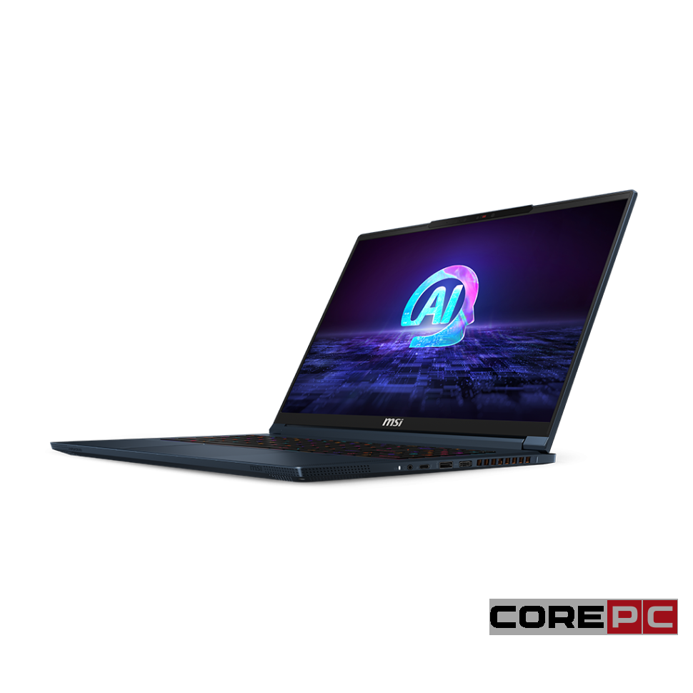 Ноутбук MSI Stealth 16 AI Studio A1VHG-027US (Ultra 9 185H/64GB/1024GB SSD/16.0"/3840x2400/120Hz/NVIDIA RTX 4080/Windows 11 Pro) Черный