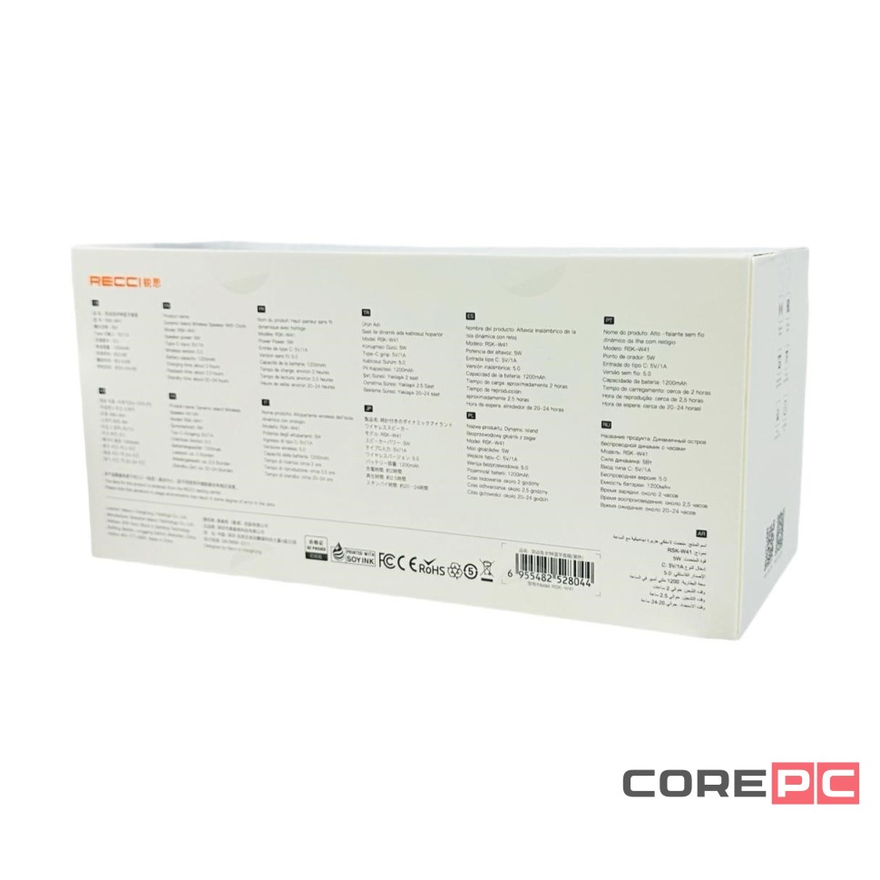 Bluetooth колонка Recci Phantom RSK-W41 черная