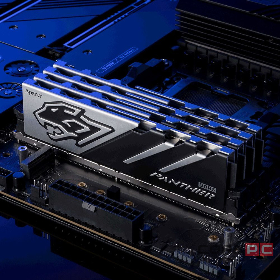 Оперативная память 32 Gb 6000 MHz Apacer Panther OC Black/White (AH5U32G60C6227BAA-2)