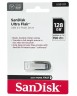 3.0 USB флеш накопитель SanDisk 128GB Ultra Flair (SDCZ73-128G-G46) металл чер/серебро