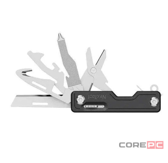 Мультитул Xiaomi NexTool Multifunction mini-knife NE20096 черный