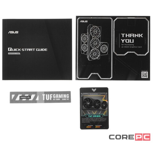 Видеокарта ASUS (TUF-RTX4080-O16G-GAMING) GeForce RTX 4080 16G TUF GAMING OC 90YV0IB0-M0NA00