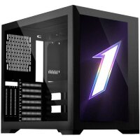 Компьютерный корпус 1STPLAYER STEAMPUNK SP7 EV EMOTION VIEW Black (SP7-EV-BK)
