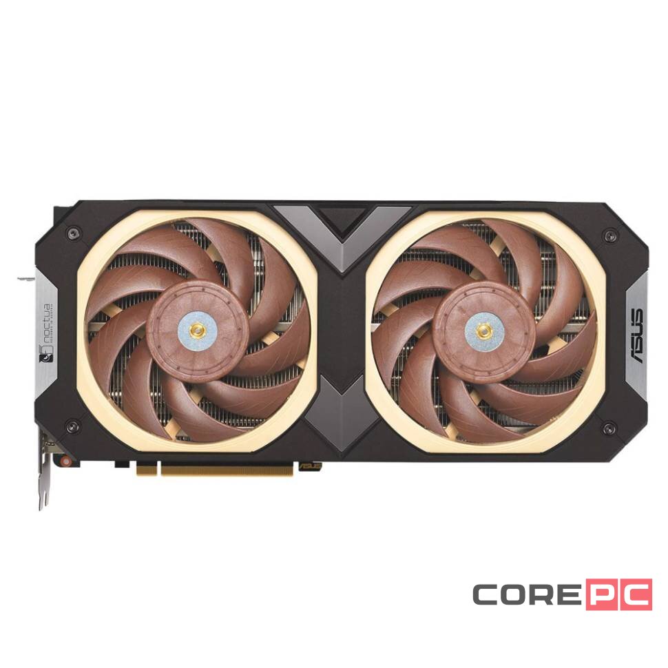 Видеокарта ASUS (RTX4080S-O16G-NOCTUA) GeForce RTX 4080 SUPER 16GB NOCTUA OC (90YV0KA2-M0NA00)