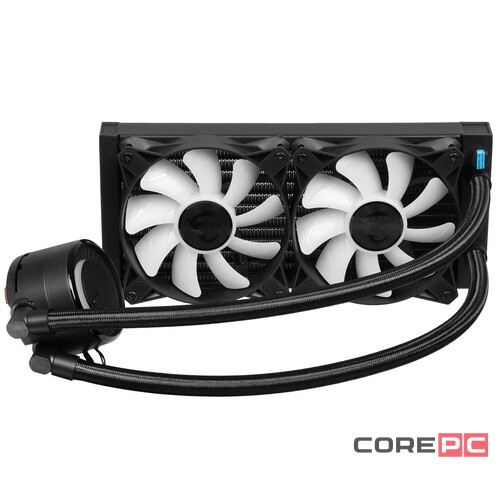 Система жидкостного охлаждения для процессора MSI MAG CORELIQUID E240 ARGB Black (306-7ZW5E17-C24)