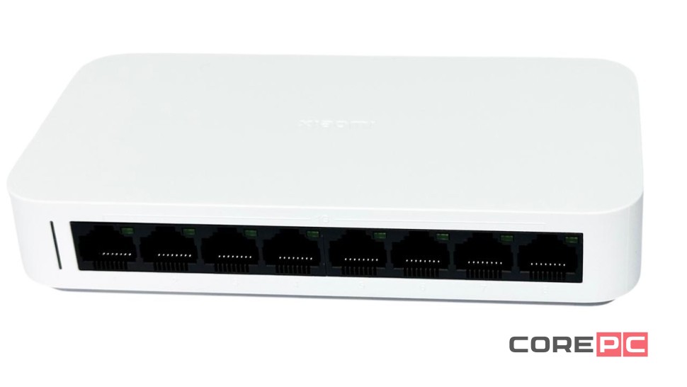 Коммутатор Xiaomi Gigabit Switch 8 ports (SW-108G) белый