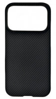 Накладка для i-Phone 17 Pro Max Pitaka Ultra Slim case черно-серая