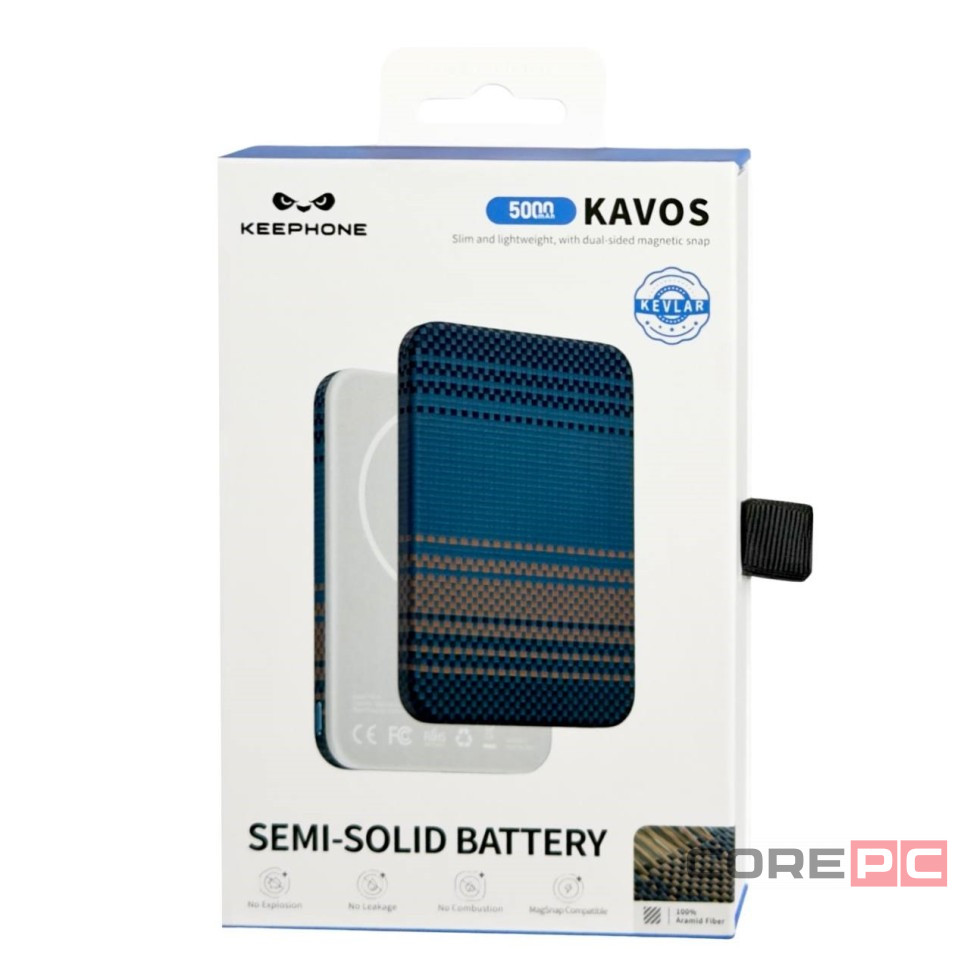 Powerbank магнитный с MagSafe Keephone Kavos Semi-Solid Battery 5000mAh Moonrise